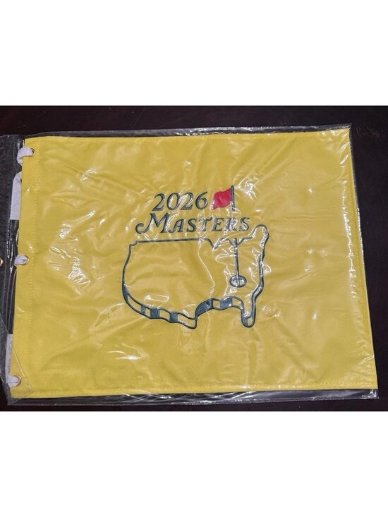 Masters Other - 2026 Masters Pin Flag Augusta National Golf Club Brand New